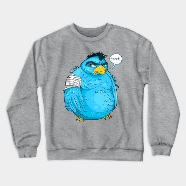 Tweet responsibly Crewneck Sweatshirt by JodyTerblanche